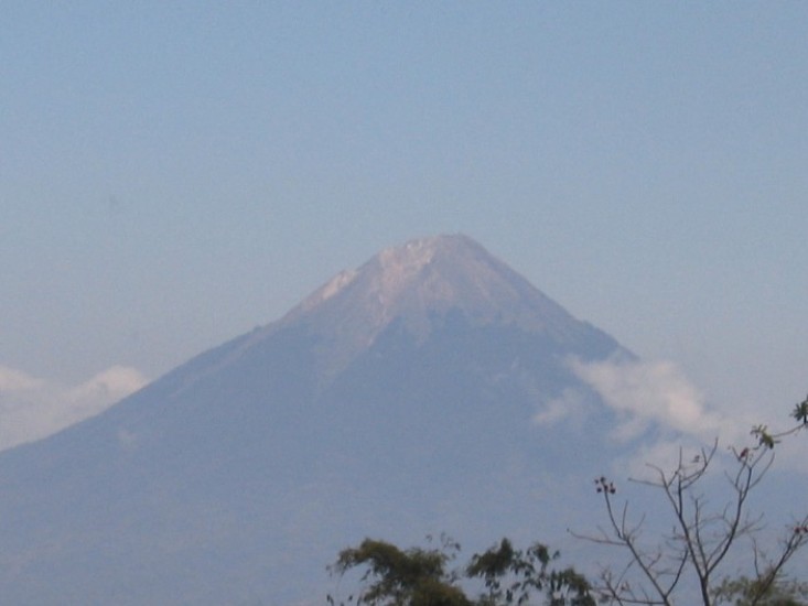 One of the beautiful Flores volcanoes