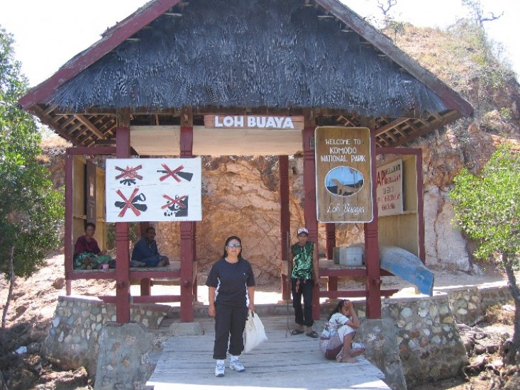 Rinca: Komodo National park off the Labuan Bajo coast