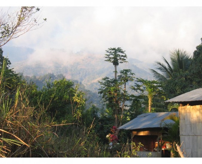 Moni, village at the foot of Mt Kelimutu